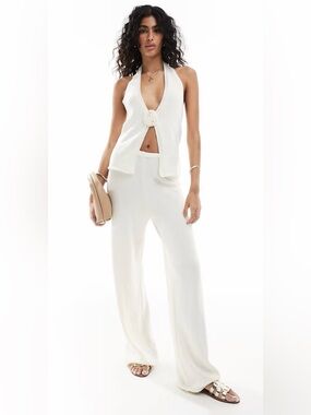 Maribel Fine Gauge Knit Beach Top